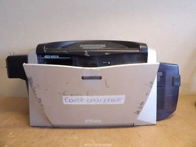 FARGO DTC400E Card Printer Encoder Thermal 300dpi - Cover Open Error / NON TE... - Immagine 1 di 4