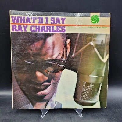 Ray Charles What I’d Say Atlantic Bullseye Label Rare 8029 1959 - Image 1 of 4