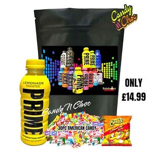 Prime Hydration Lemonade Drink  500ml New Flavour & Cheetos USA Candy 30pc