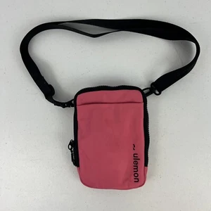 Lululemon Easy Access Crossbody Belt Bag Guava Pink Everywhere Phone Case Flaw - Picture 1 of 5