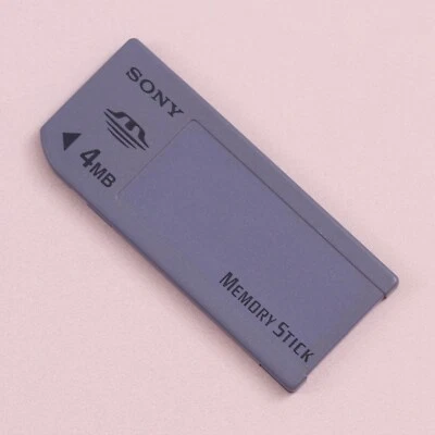 Genuine Sony 4MB Memory Stick MS Memory Card for Sony Cameras MSA-4A - Image 1 of 2
