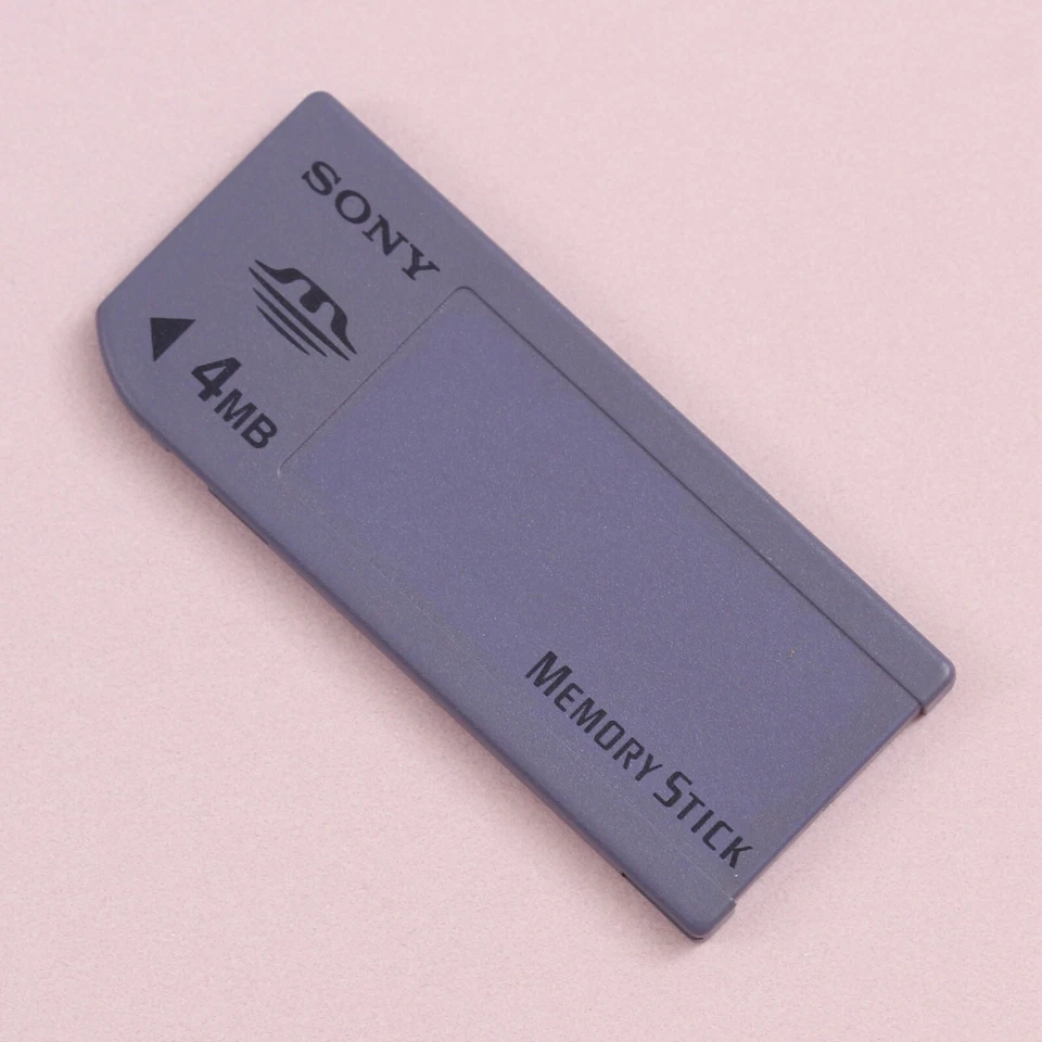 Genuine Sony 4MB Memory Stick MS Memory Card for Sony Cameras MSA-4A - Image 1 of 2