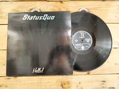STATUS QUO HELLO! LP 33T VINYLE EX COVER EX ORIGINAL 1973 - Photo 1/4