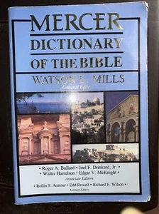 Das Mercer Wörterbuch der Bibel Softcover akzeptabler Zustand - Bild 1 von 2