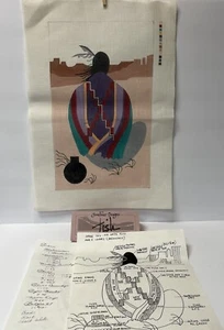 Sundance Designs by Tish REFLECTIONS 18ct Hand Painted Needlepoint Canvas - Picture 1 of 5
