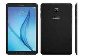 Samsung Galaxy Tab E 8" T377W 16GB WiFi Andriod Tablet-Black **Very good **