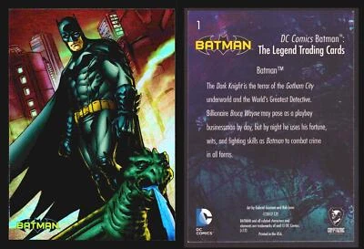 DC Comics Batman The Legend Parallel HoloFoil Base Trading Card Singles #1-63 - Image 1 of 4