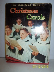 The Batsford Book of Christmas Carols -Cyril Taylor (Editor) Illus 1957 - H/C;DJ - Picture 1 of 12