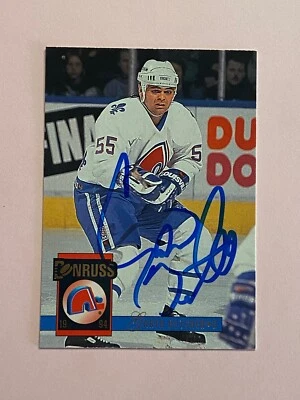 Garth Butcher 1993-94 Donruss IP Auto Autograph  - Image 1 of 2