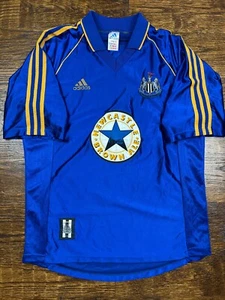 Camiseta de fútbol vintage FC New Castle United Polo Adidas 1998/1999 talla M fútbol - Imagen 1 de 10
