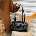 Fashion Women Green Big Shoulder Bags PU Leather Handbags Large Capacity Tote