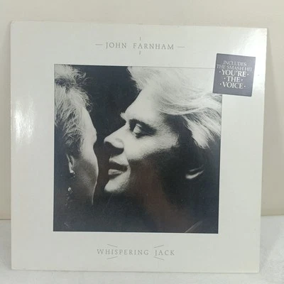 John Farnham Whispering Jack 12" Vinyl Record Album You're The Voice Foto 1 de 4