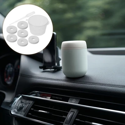  6pcs Car Diffuser Vent Clip Aroma Pads Essential Oil Aromatherapy Refill - Image 1 of 4