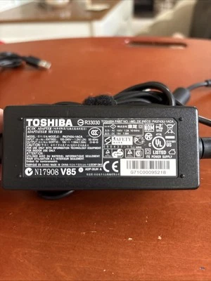 Cable de alimentación original para cargador de CA Toshiba PA5035U-1ACA 19V 4.74A 100-240v Foto 1 de 4