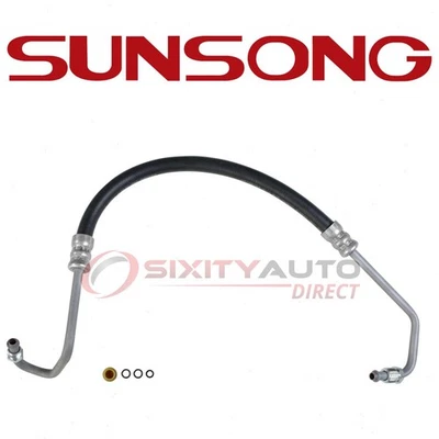 Sunsong Power Steering Pressure Line Hose for 1996 GMC Savana 2500 - zc Foto 1 de 4