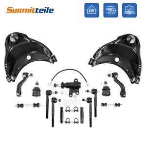 Front Control Arms & Sway Bar Links For Chevy GMC C1500 C2500 Suburban Tahoe - Picture 1 of 16