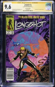 Longshot #1 Kiosk CGC 9.6 SS signiert Arthur Adams • Marvel Comics 1985 - Bild 1 von 2