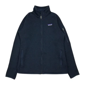 PATAGONIA BETTER SWEATER JACKET WOMENS SMALL S BLUE SWEATSHIRT PULLOVER FULL ZIP - Picture 1 of 3