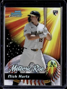 Bowman #MR-7 2025 Nick Kurtz Meteoric Rise Insert Atletismo - Imagen 1 de 2