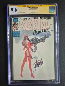 Elektra: Assassin #1 CGC SS 9.6 Signed By Signed Stan Lee. KEY ISSUE 1986 - Picture 1 of 6