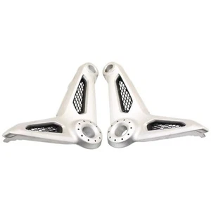 2017 - 2020 BMW R Nine T Bracket SET Left Right Side Support Under Seat SILVER - Picture 1 of 8