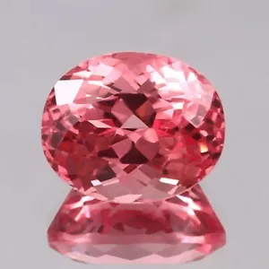 200 Ct Natural Ceylon Padparadscha Sapphire Oval Cut Loose Certified Gemstone - Picture 1 of 5