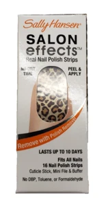NEW SALLY HANSEN SALON EFFECTS REAL NAIL POLISH STRIPS-320 Kitty, Kitty - Picture 1 of 1