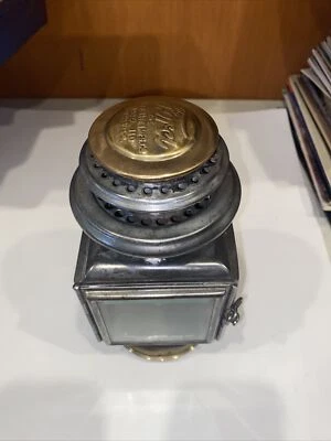 Lámpara de aceite luz lateral vintage Ford modelo T Jno W marrón Mfg Co modelo 110 1913-1914 Foto 1 de 4