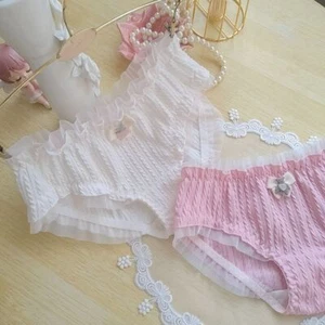 Japanese Women's Thread Cotton Princess Sexy Cute Briefs Girls' Underwear - Picture 1 of 14