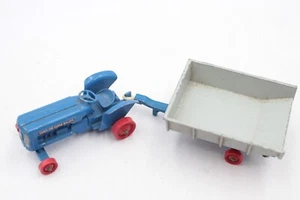 Matchbox King Size 11 Fordson Tractor & Whitlock Trailer - Missing Tires - Picture 1 of 4
