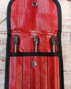 Mac Tools CB3L 3-PC Long Carbide Burr Set with Bag - FREE SHIPPING - Picture 1 of 4