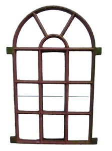 Ventana de establo ventana ventana de hierro solapa 76,5cm x 44,3cm - Imagen 1 de 12