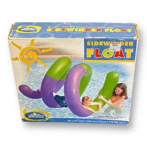 The Wet Set 2001 Sidewinder Pool Float Intex 88" x 47" Y2K Large Inflatable toy - Picture 1 of 13