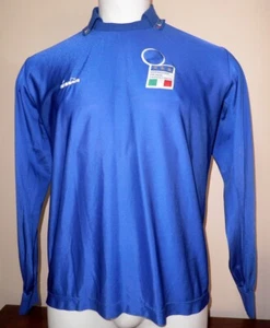 ITALIA camiseta original Diadora 1993 jersey maillot maglia calcio 93 NÚMERO #3 - Imagen 1 de 7
