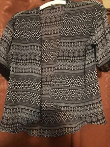 Total Girl Kimono Size L 14 Semi Sheer - Picture 1 of 1