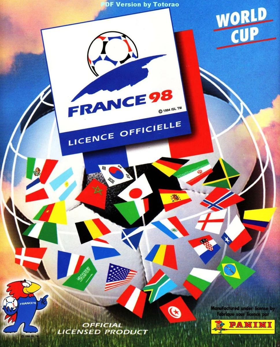 Panini World Cup 1998 for sale | eBay