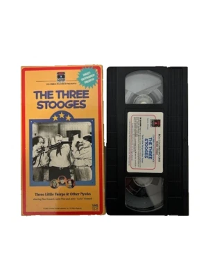 The Three Stooges- Three Little Twirps & Other Nyuks (VHS, 1988)   - Image 1 of 2
