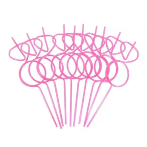 Bride to Be Straws x 10 Engagement Rings Bridal Shower Hens Night Party Wedding - Picture 1 of 4