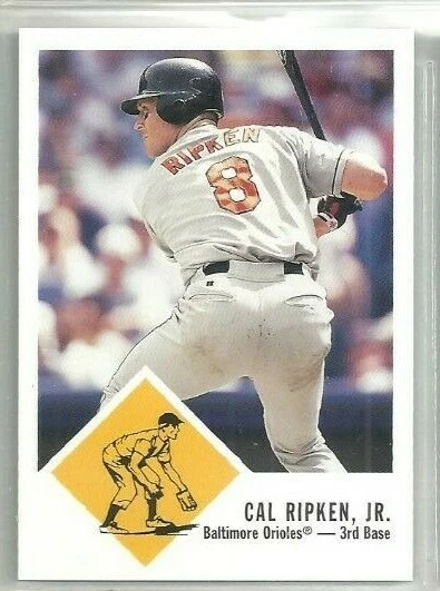 Cal Ripken 2000 Fleer "1963 Fleer Design" Baltimore Orioles  Baseball Card #4 - Image 1 of 1