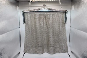 Vintage Sterling Silver Mesh Purse - Picture 1 of 5