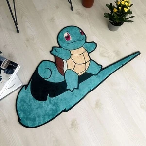 Squirtle Rug, Nike Symbol Carpet, Pokémon Anime Mat Decor, Hypebeast,Sneakerhead - Picture 1 of 6