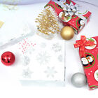  3 Pcs M Holiday Wrapping Paper Christmas Party Favor with Cut Lines