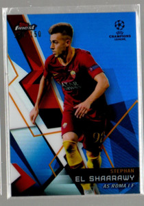 2018-19 Finest UEFA Champions League Blue Refractor #87 Stephan El Shaarawy /150