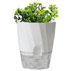 Lazy Flower Pot Self Watering Pots For Indoor Plant Wicking Pots Home Decoration