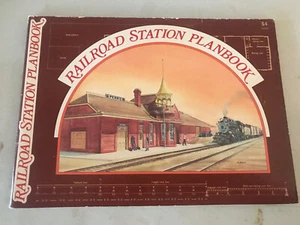Railroad Station Planbook edited by Edmonson & Francaviglia 1977 Kalmbach Books - Picture 1 of 10