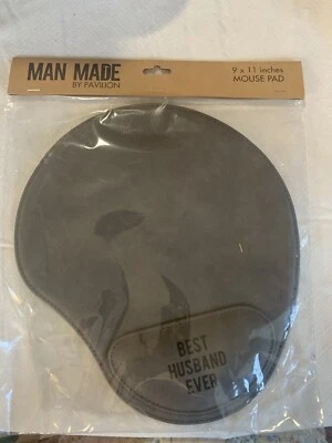 Best Husband Ever Gray 9x12 Mouse Pad By Pavilion. New In Bag - Image 1 of 4