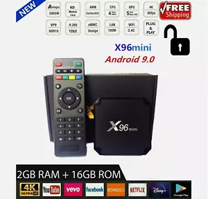 X96 Mini Android TV Box Quad Core HD 4K Media smart TV Player PC Dual WiFi /mxq - Picture 1 of 7