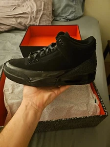Nike Air Jordan 3 Retro Black Cat Mens Size 13 2025 New With Box CT8532-001 - Bild 1 von 7