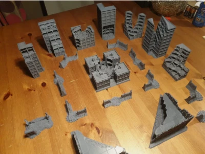 Adeptus Titanicus / Legions Imperialis Terrain (half set)