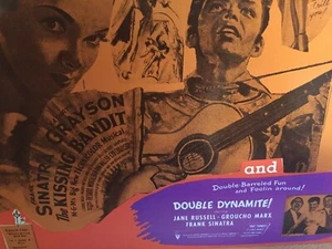 FRANK SINATRA: The KISSING BANDIT & DOUBLE DYNAMITE Vinyl LP Soundtrack - Picture 1 of 8